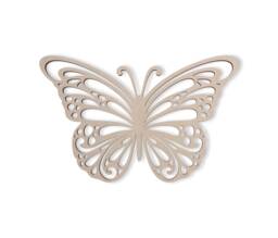 Wooden Butterfly Cutout Unfinished Mdf Wall Decor - thumbnail 1
