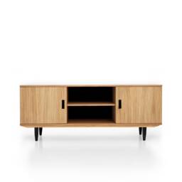 Mid-Century Sideboard, Dresser, Commode, Credenza Made Of Oak Vaneer - Livlo D-S15 - thumbnail 1