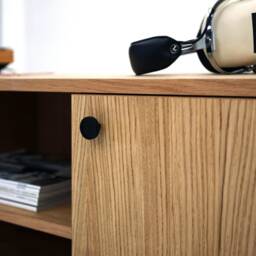 Mid-Century Sideboard, Dresser, Commode, Credenza Made Of Oak Vaneer - Livlo D-S15 - thumbnail 4