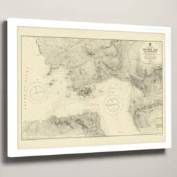 Loch Nevis - Old Nautical Chart Print - Inverie Bay, Lochaber Highlands Of Scotland Home Decor Wall Art Map - thumbnail 2