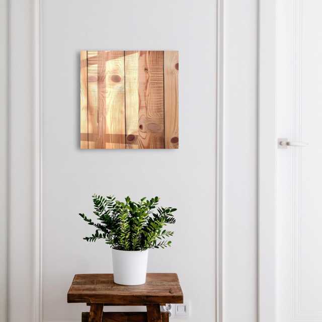 Wooden Rings Key Cabinet For Home, Brown Industrial Box, Rustic Textures, Lovers Of Nature & Warm Interiors - image 1