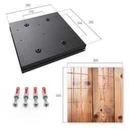 Wooden Rings Key Cabinet For Home, Brown Industrial Box, Rustic Textures, Lovers Of Nature & Warm Interiors - thumbnail 4