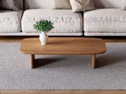 Unique Coffee Table - Wooden Coffee Table Modern Solid Oak Scandi Living Room
