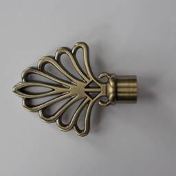 Curtain Pole Finial - Lilac Gold/Silver Black Copper ??16mm - Pack Of 1 - thumbnail 2
