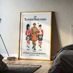 Seaforth Highlanders Recruitment Poster - 1928 British Army Print - Scottish Regiment Military History Wall Art - thumbnail 3