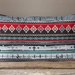 Rug Kilim Cushion Cover/Farmhouse Lumbar Pillow Case/Authentic Turkish Cover/Home Decoration Cover/Housewarming Gift - thumbnail 4