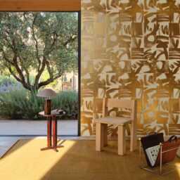 Handmade Ceramic Table Lamp, A Lighting & Decorative Object. Green-Brown Glazed Base Light Gray Ribbon Shade - thumbnail 4