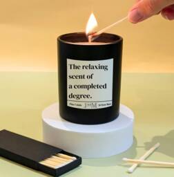 Degree University Gift. Completed Degree. Graduation Graduated University. Candle Gift Graduation