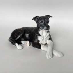 Custom Clay Pet Memorial Sculpture Dog Portrait, Loss Gift - thumbnail 4