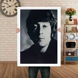 The Beatles Set Of 4 Canvas/Art Prints Framed Wall Art, High Quality Autographed Vintage Poster, Music 1960's - thumbnail 3