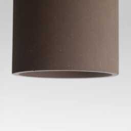 Concrete Pendant Light - Minimal Cylinder Hanging Lamp Modern Cement Ceiling Handmade in Italy Cromia 28 cm - thumbnail 2