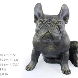 French Bulldog - Sitting, Dog Natural Size Statue, Limited Edition, Artdog - thumbnail 2