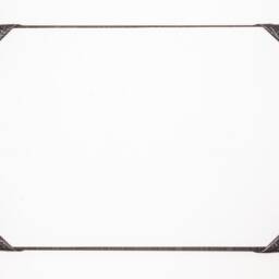 Croc Leather Desk Blotter Four Corner Style Writing Pad - thumbnail 2