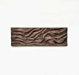 Large Size Wall Art, Us Delivery Duty Paid, Chisel-Carved Solid Oak Wall Sculpture - Organic Modern Design - thumbnail 1