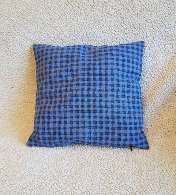 Pillow Covers, Blue Striped Pillows, Custom Pillow Covers, Personalized Pillows, Unique Cover, Wedding, Gift, Lace Pillows - image 1