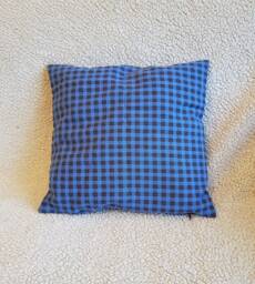 Pillow Covers, Blue Striped Pillows, Custom Pillow Covers, Personalized Pillows, Unique Cover, Wedding, Gift, Lace Pillows - thumbnail 1