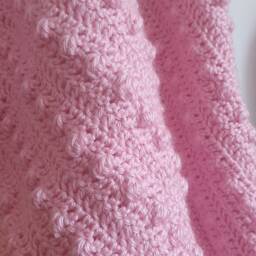 Bubble Crochet Baby Blanket Pattern Simple Heirloom Design - PDF Pattern - thumbnail 4