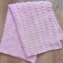Bubble Crochet Baby Blanket Pattern Simple Heirloom Design - PDF Pattern - thumbnail 3
