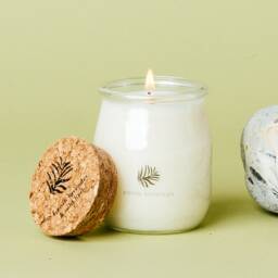 Rustic Scented Candle Gift For Housewarming Natural Soy Wax Mothers Day Home Styling Decor Idea Luxury - thumbnail 1