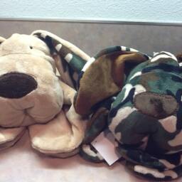 Minky Animal Security Blanket, Plush Snuggle Toy Buddy - thumbnail 4