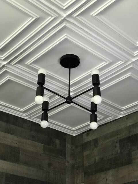 Lacuna Modern Sputnik 8 Light Mid Century Industrial Chandelier - image 1