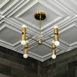 Lacuna Modern Sputnik 8 Light Mid Century Industrial Chandelier - thumbnail 4
