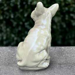 Concrete Bulldog Statue Stone French Sculpture Cement Animal Decoration Outdoor Ornament Dog Lover Gift Handmade Dog - thumbnail 4