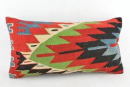 Kilim Pillow 24x12 Inc, Kilim Cover, Home Decor, Decorative Throw - thumbnail 1