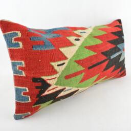 Kilim Pillow 24x12 Inc, Kilim Cover, Home Decor, Decorative Throw - thumbnail 2