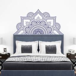Sale Mandala Wall Decal Bedroom Home Decor, Vinyl Art - thumbnail 2