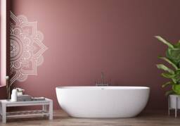 Sale Mandala Wall Decal Bedroom Home Decor, Vinyl Art - thumbnail 1