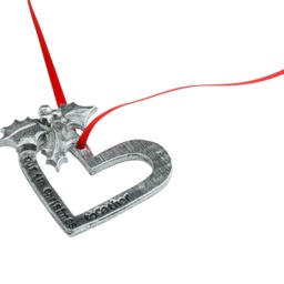 4Th Anniversary Christmas Ornament - Our Together Keepsake Tree Decoration Gift - thumbnail 4