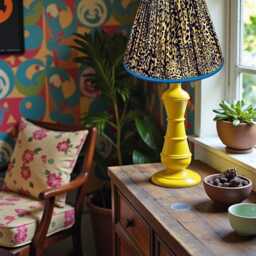 Pleated Leopard Print Tapered Drum Floor Standard Lamp Shades Ceiling Lights Pendants Table Lampshade - Animal Print Fabric Lamp Shades - thumbnail 3