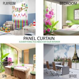 Space Blackout Curtains Planet Window Curtain Panels - thumbnail 4
