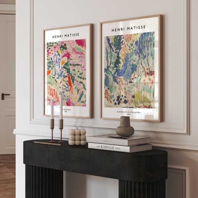 Henri Matisse Prints Set Of 2, Fauvist Art Posters, Modern Colourful Wall Pair, Classic French - image 1