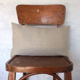 Linen Pillow Sham in Heavy & Medium Weight Linen - Cover Any Custom Size Queen King Standard Lumbar