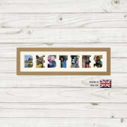 Besties Photo Frame Word Name Special Gift Father's Day 87-Dd By Photos in A Word - thumbnail 1