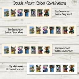 Besties Photo Frame Word Name Special Gift Father's Day 87-Dd By Photos in A Word - thumbnail 2