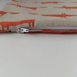 "Cushion Cover in Scion Mini Mr Fox Ginger 14"" 16"" 18"" 20" - thumbnail 2