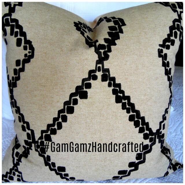Farmhouse Pillows.slipcover.toss Pillows. Lumbar Gray.black.oatmeal. Home Decor Pillows.throw Pillows.accents - image 1