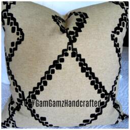 Farmhouse Pillows.slipcover.toss Pillows. Lumbar Gray.black.oatmeal. Home Decor Pillows.throw Pillows.accents - thumbnail 1