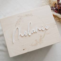 Memory Box Wedding - Birth Gift - Personalized - thumbnail 2