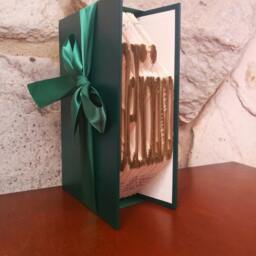 Delicioso - Folded Book Art Fully Customizable, Spanish, Cook, Kitchen - thumbnail 2