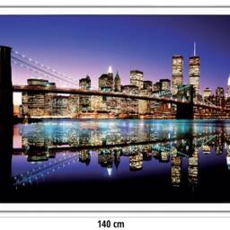 Xxl Poster Frame 100 X 140 cm White Picture Giant Poster, Premium Mdf - thumbnail 3