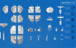 Red Dwarf Mining Space Ship Resin 3D Printed Diy Model Kit Unpainted Various Scales Available - thumbnail 4