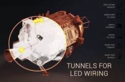 Red Dwarf Mining Space Ship Resin 3D Printed Diy Model Kit Unpainted Various Scales Available - thumbnail 3