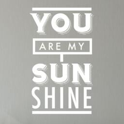 You Are My Sunshine Wall Decal - Nursery Decor, Kids Room - thumbnail 1