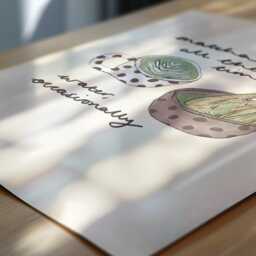 Matcha All The Time. Water, Occasionally Wall Print - Lovers Poster Music Art Harry Styles Inspired Artwork - thumbnail 3