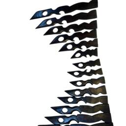 Hand Carved African Wood Mask Set - Tribal Wall Decor, Ghanaian Art - thumbnail 4