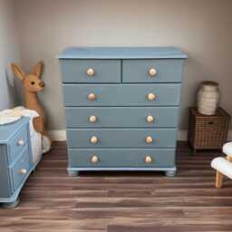 Pine Chest Of Drawers/ 6 Bedroom Storage/ Everett Green - thumbnail 2